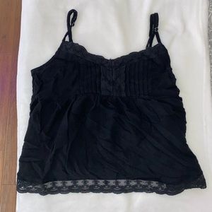 Hollister Black Lace Tank